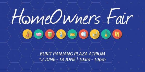 Home-Fix Singapore HomeOwners Fair at Bukit Panjang Plaza Atrium 12-18 Jun 2017