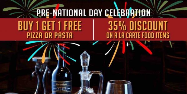 Mad for Garlic Singapore 1-For-1 & 35% Off National Day Promotion 28 Jun – 31 Aug 2017