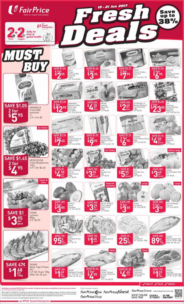 NTUC FairPrice Singapore Your Weekly Saver Promotion 15-21 Jun 2017 | Why Not Deals 3