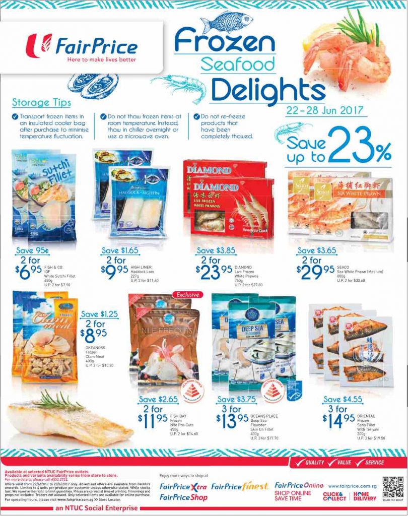 NTUC FairPrice Singapore Your Weekly Saver Promotion 22-28 Jun 2017 | Why Not Deals 4