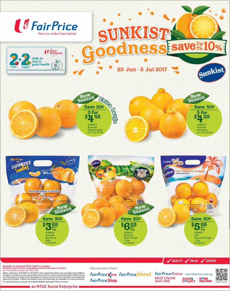 NTUC FairPrice Singapore Your Weekly Saver Promotion 29 Jun - 5 Jul 2017 | Why Not Deals 4
