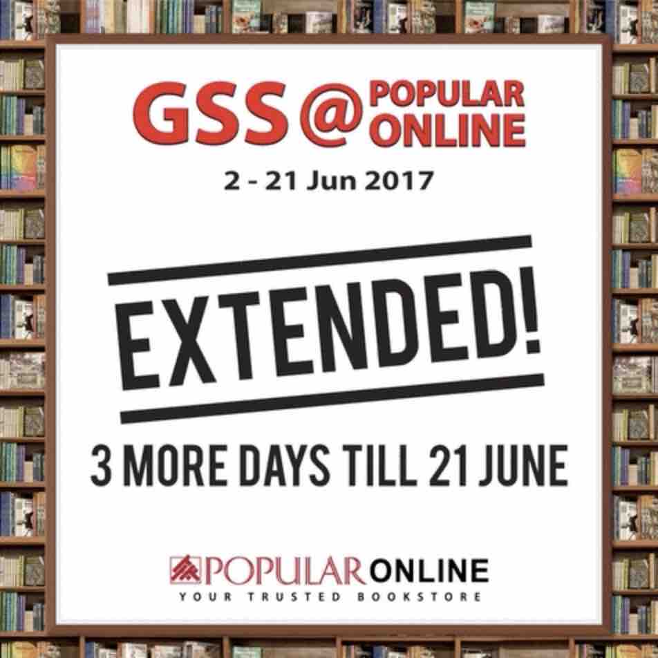 Popular Great Singapore Sale Extended for 3 Days Up to 20% Off Promotion ends 21 Jun 2017 | Why Not Deals
