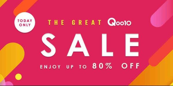 Qoo10 Singapore The Great Soo10 Sale Up to 80% Off Promotion Only on 11 Jun 2017