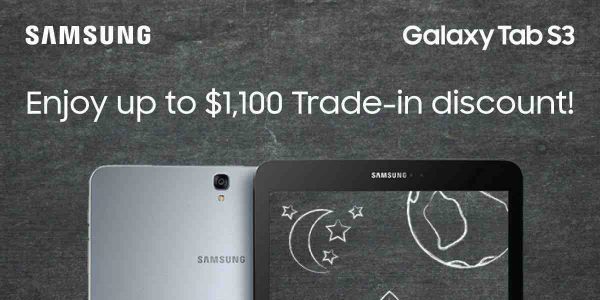 Samsung Singapore Trade-in & Enjoy Up to $1,000 Trade-in Discount Promotion ends 31 Jul 2017