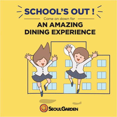 Seoul Garden SG School Holiday Special @ $15.99++ Per Student Promotion 1-30 Jun 2017 | Why Not Deals