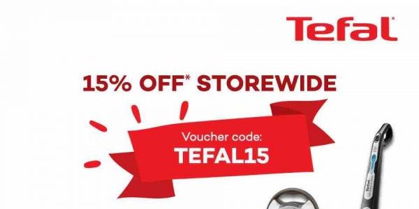 Tefal Singapore Enjoy 15% Off Storewide at Lazada TEFAL15 Promo Code 13-19 Jun 2017
