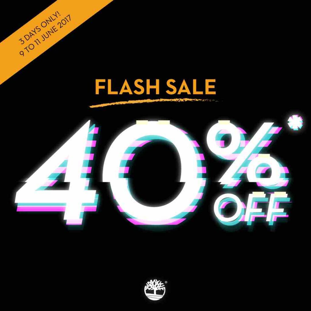 Timberland Singapore Flash Sale 3 Days Only Up to 40% Off Promotion 9-11 Jun 2017 | Why Not Deals