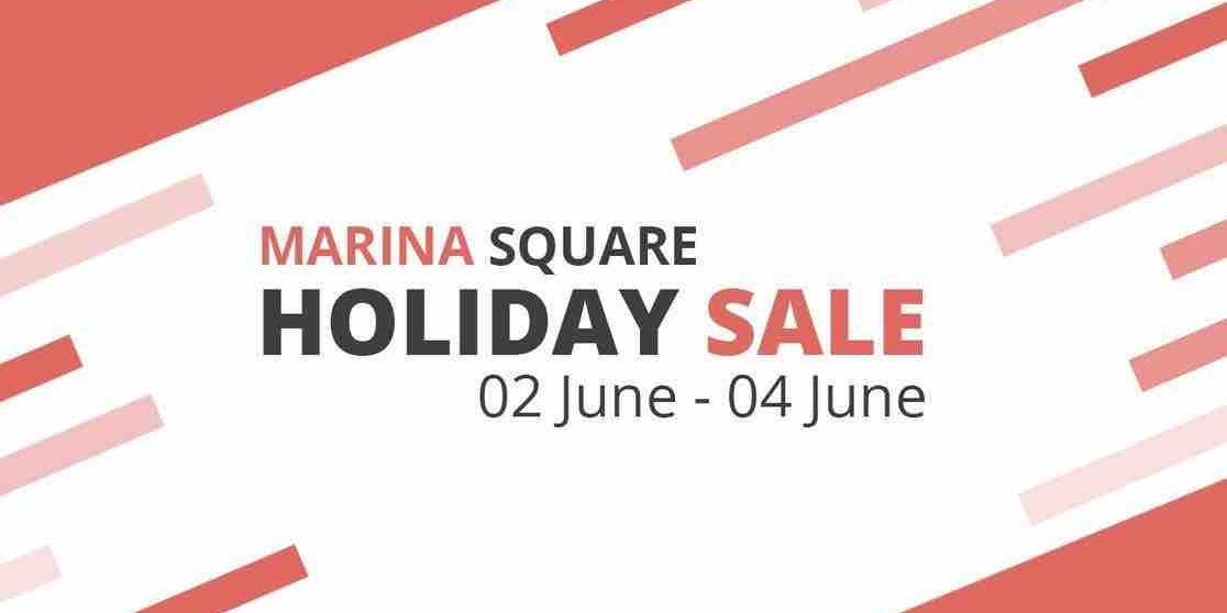 TOG Singapore Marina Square Holiday Sale Up to 90% Off Promotion 2-4 Jun 2017