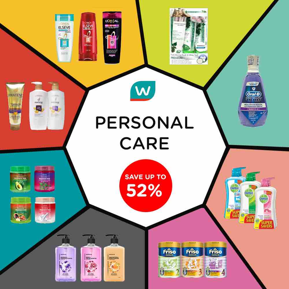 Watsons Singapore Limited Time Only Super Deals Up to 60% Off Promotion 10-12 Jun 2017 | Why Not Deals 2