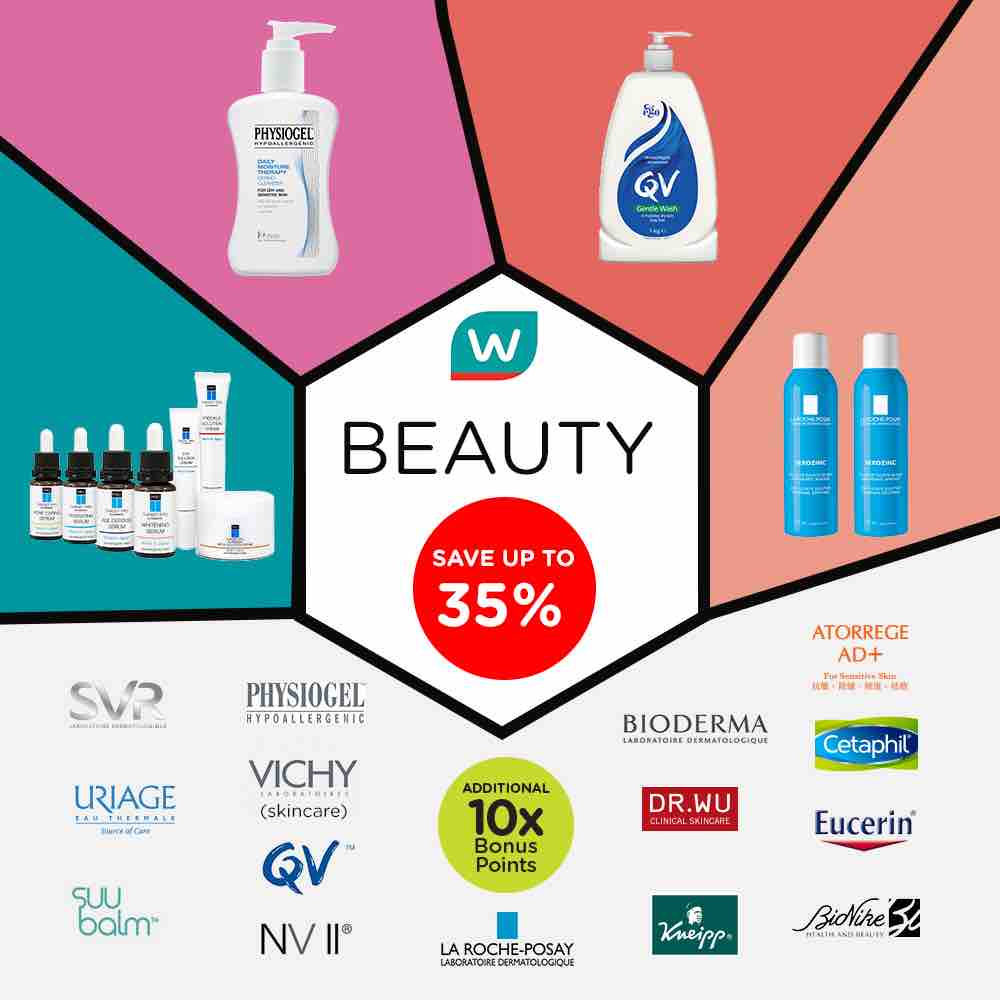 Watsons Singapore Limited Time Only Super Deals Up to 60% Off Promotion 10-12 Jun 2017 | Why Not Deals 3