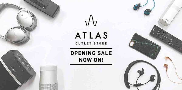 Atlas Singapore Outlet Store Opening Sale Up to 70% Off Promotion 27-30 Jul 2017