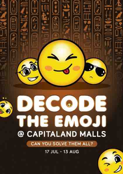 CapitaLand Malls Singapore Celebrates World Emoji Day with Various Challenges 17 Jul - 13 Aug 2017 | Why Not Deals 1