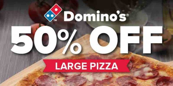 Domino’s Singapore Celebrates 50 Years of National Service with 50% Off Large Pizzas Promotion 30 Jun – 2 Aug 2017