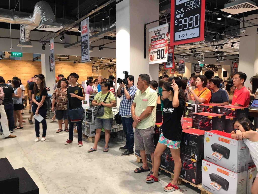 Harvey Norman Singapore Factory Outlet Grand Opening Up to 90% Off Promotion 15-16 Jul 2017 | Why Not Deals 5