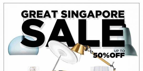 Million Lighting Great Singapore Sale at The Lighting Gallery Up to 50% Off Promotion 1-31 Jul 2017