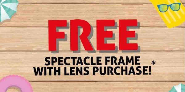Nanyang Optical Great Singapore Sale FREE Spectacle Frame with Lens Purchase ends 31 Jul 2017