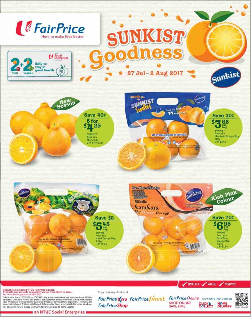 NTUC FairPrice Singapore Your Weekly Saver Promotion 27 Jul - 2 Aug 2017 | Why Not Deals 3