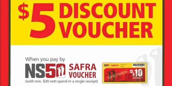 Popular Singapore Receive $5 Return Voucher by Spending $30 NS50 Promotion 1 Jul – 31 Dec 2017