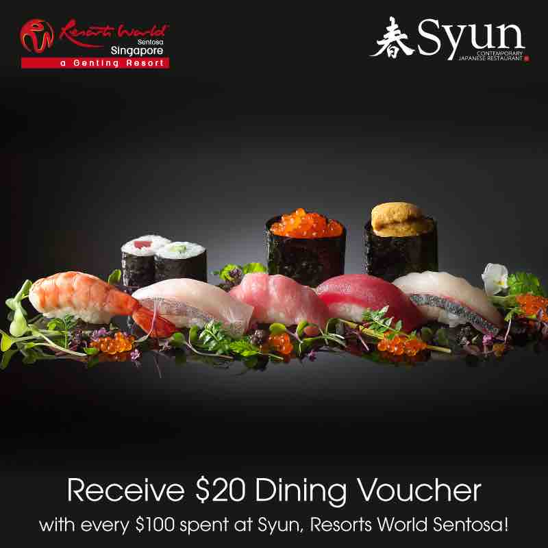 Resort World Sentosa Singapore SAF Day 2017 Dining Promotions 1 Jul - 31 Oct 2017 | Why Not Deals 4