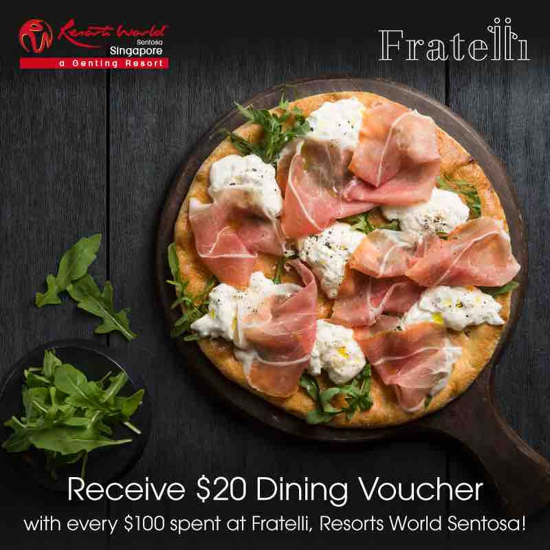 Resort World Sentosa Singapore SAF Day 2017 Dining Promotions 1 Jul - 31 Oct 2017 | Why Not Deals 6