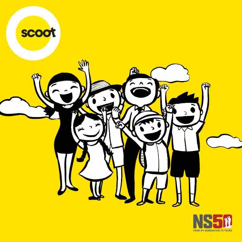 Scoot Singapore 50% Off One-way Return Flight NS50 Promotion 4-6 Aug 2017 | Why Not Deals
