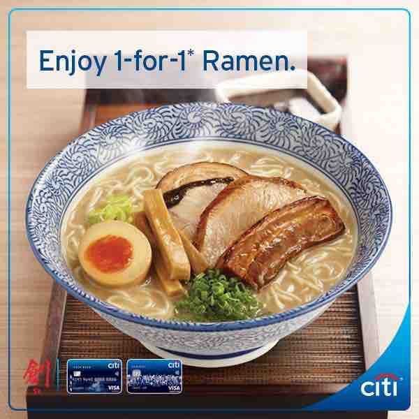 Sō Singapore Enjoy 1-for-1 Ramen on Selected Weds with Citi Card Promotion ends 16 Aug 2017 | Why Not Deals