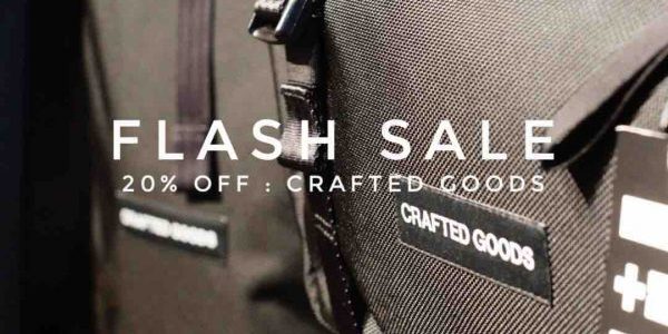 The Bag Creature Singapore Flash Sale 20% Off Crafted Goods Promotion 22-23 Jul 2017