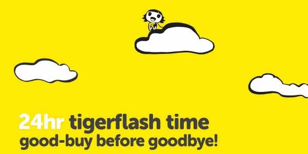 Tigerair Singapore Thursday Tiger Flash Time Good-Buy Before Goodbye Promotion 13-14 Jul 2017