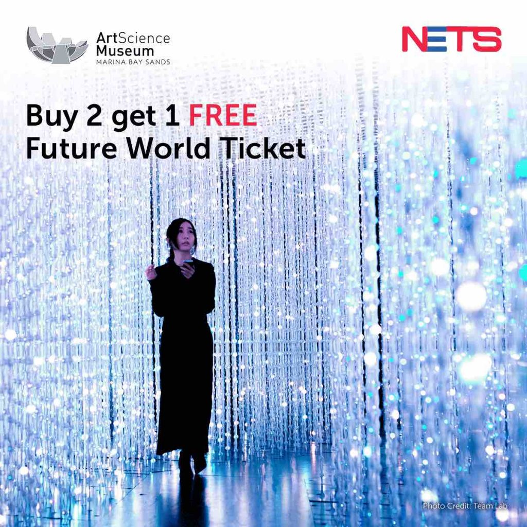 ArtScience Museum Singapore Buy 2 Get 1 FREE Future World Ticket with NETS ends 30 Aug 2017 | Why Not Deals