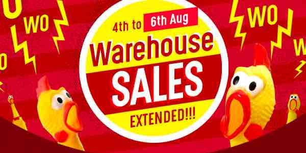 ezbuy Singapore Warehouse Sales Extended Promotion 4-6 Aug 2017