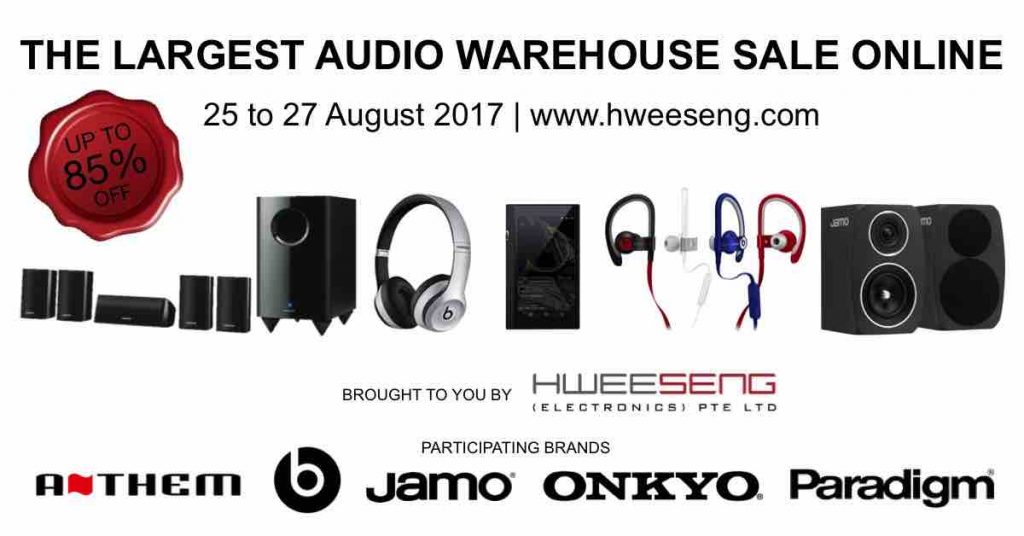 Hwee Seng Singapore Audio Warehouse Sale Online 25-27 Aug 2017 | Why Not Deals 9
