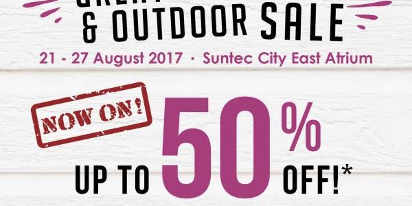 LIV ACTIV The Great Sports & Outdoor Sale Up to 50% Off Promotion 21-27 Aug 2017