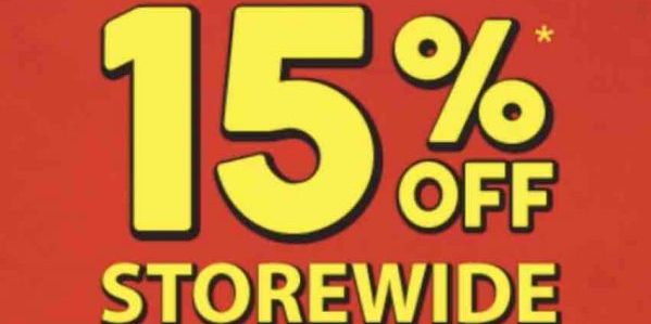 Popular Singapore 15% Off Storewide NS50 Promotion 1-13 Aug 2017