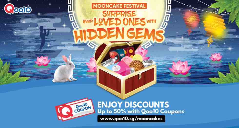Qoo10 Singapore Mooncake Festival Up to 50% Off | Why Not Deals