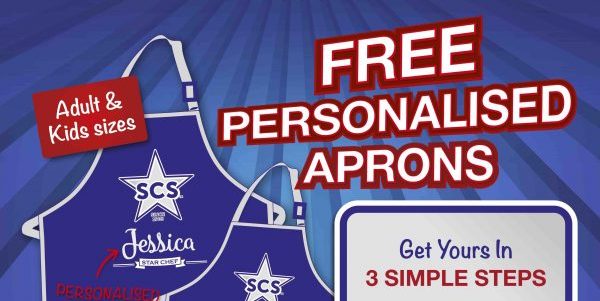 SCS Dairy Singapore Spend $10 & Get a Personalized Apron Promotion 1 Aug – 30 Sep 2017