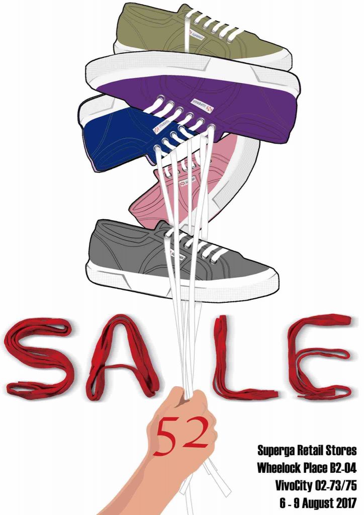 Superga Singapore All Sale Item at $52 National Day Promotion 6-9 Aug 2017 | Why Not Deals