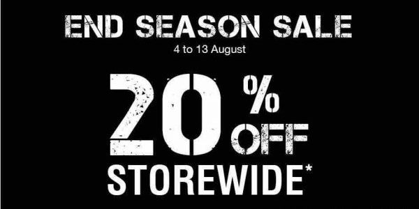 The North Face Singapore End Season Sale Up to 50% Off Promotion 4-13 Aug 2017