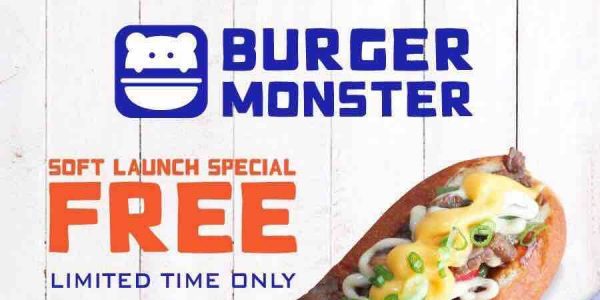 Burger Monster FREE 100 Bulgogi Beef Rolls Singapore Promotion 15-30 Sep 2017