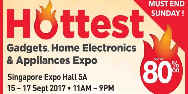 Megatex Hottest Home Electronics & Appliances Expo 80% Off 15-17 Sep 2017
