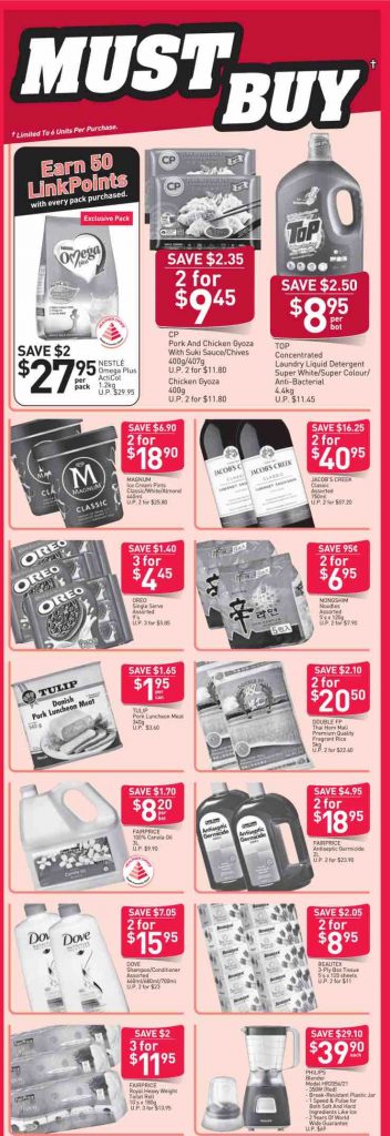 NTUC FairPrice Singapore Your Weekly Saver Promotion 7-13 Sep 2017 | Why Not Deals 1