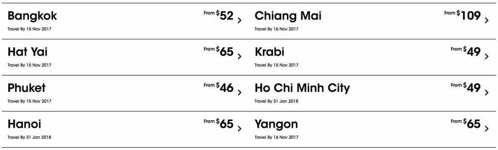 Scoot Singapore Take Off Tuesday Promotion 7AM-2PM 19 Sep 2017 | Why Not Deals 1