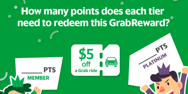 Test your GrabRewards Knowledge & Win $50 Worth of GrabPay Credits 5 Sep 2017