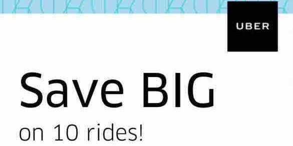 Uber Singapore $5 Off 10 uber Rides SG5TRIPS Promo Code 22-24 Sep 2017