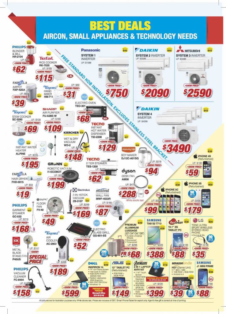 Singapore Consumer Electronics Fair Up to 90% Off Promotion 20-22 Oct 2017 | Why Not Deals 1