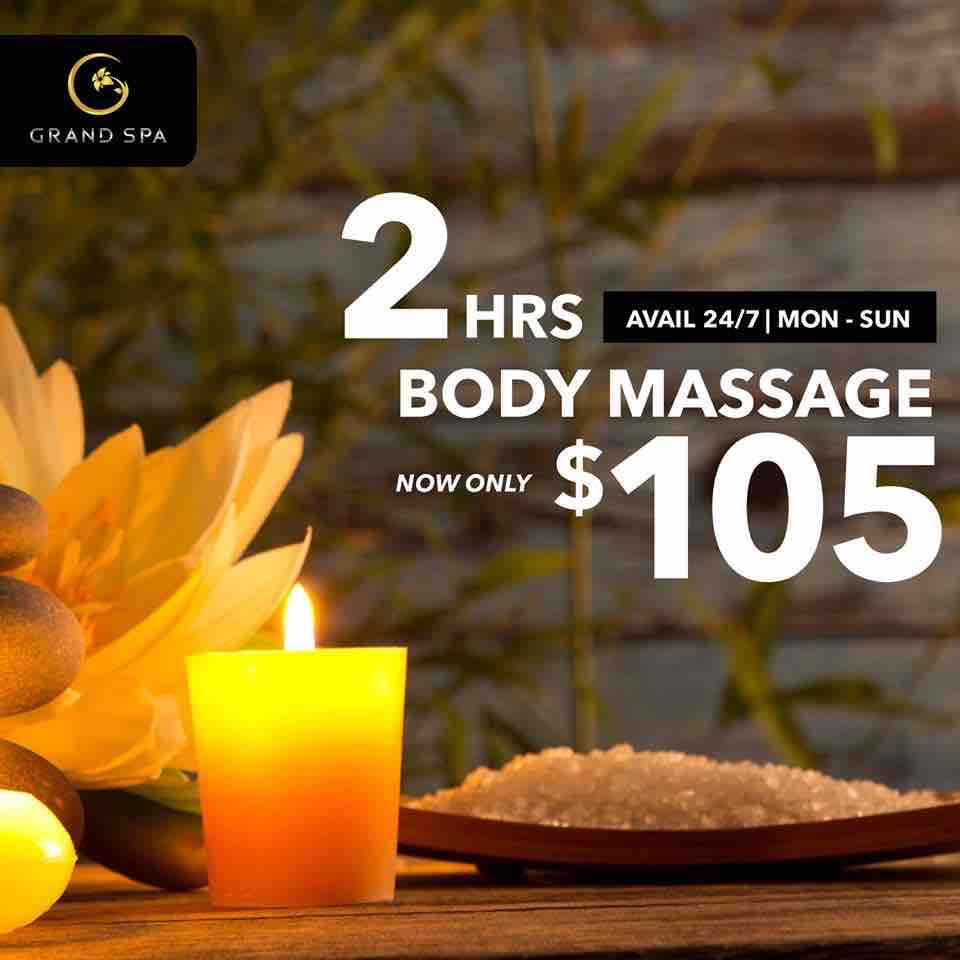 Grand Spa Singapore 24/7 All Day, Everyday Massage Promotion ends 31 Dec 2017 | Why Not Deals 2