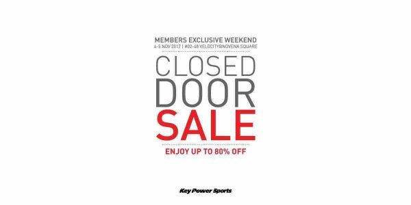 Key Power Sports Singapore Closed Door Sale 80% Off Promotion 4-5 Nov 2017