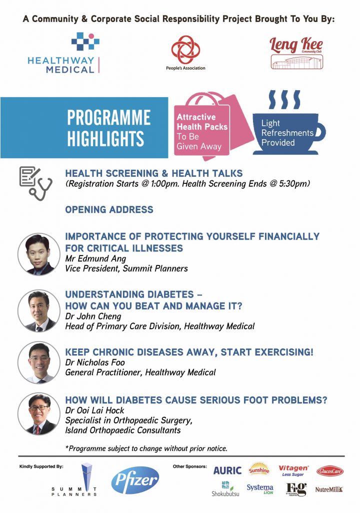 Let’s Understand & BEAT Diabetes Together with Healthway Medical on 25 Nov 2017 | Why Not Deals