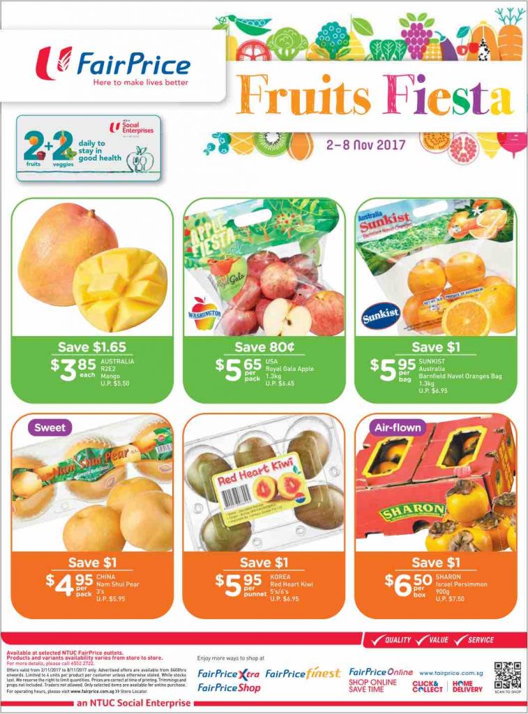 NTUC FairPrice Singapore Your Weekly Saver Promotion 2-8 Nov 2017 | Why Not Deals 3