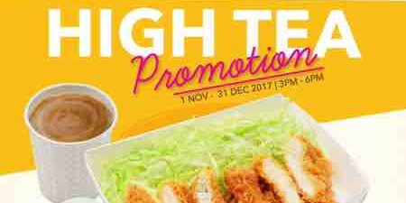 Saboten Singapore High-tea Special Combo from $7.90 Promotion 1 Nov – 31 Dec 2017
