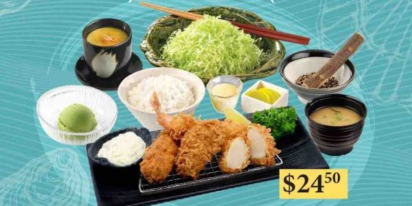 Saboten Singapore Oysters & Scallops are back from 1 Nov 2017 – 8 Feb 2018